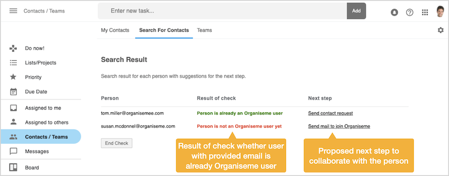Search result