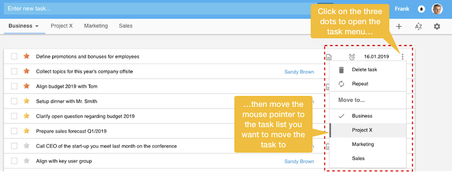 Move Task
