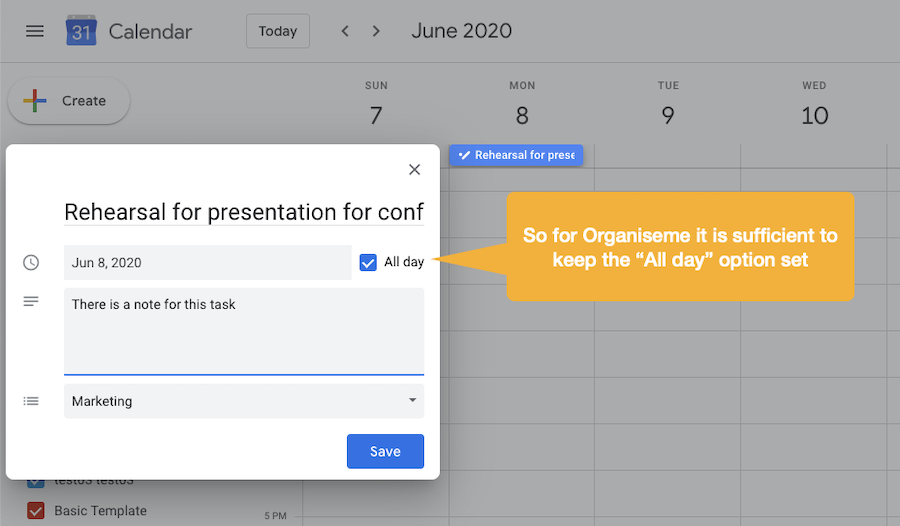 Starting Organiseme Docs Add-on