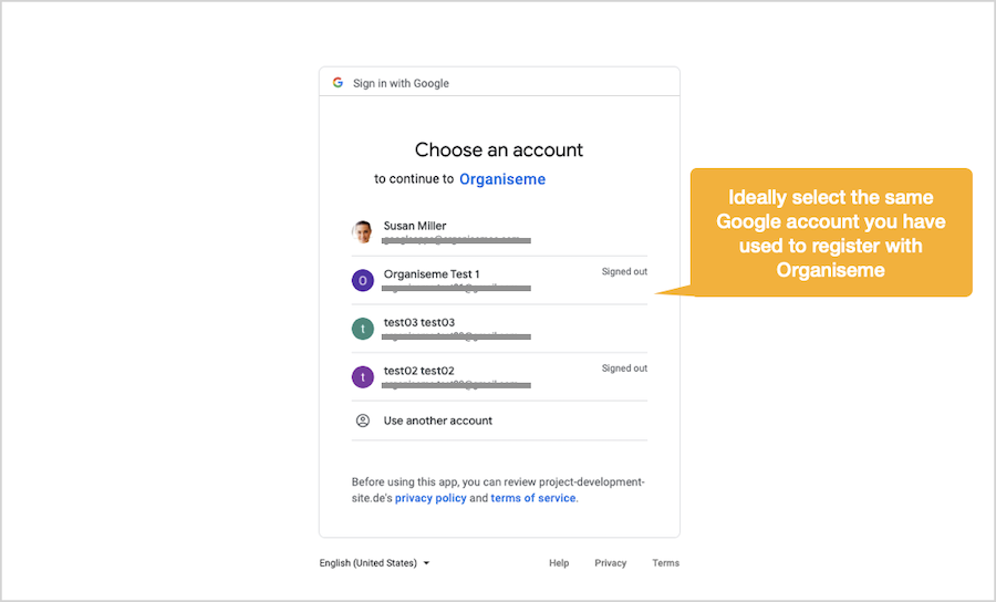 Starting Organiseme Docs Add-on
